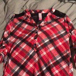 Never worn going out flannel top